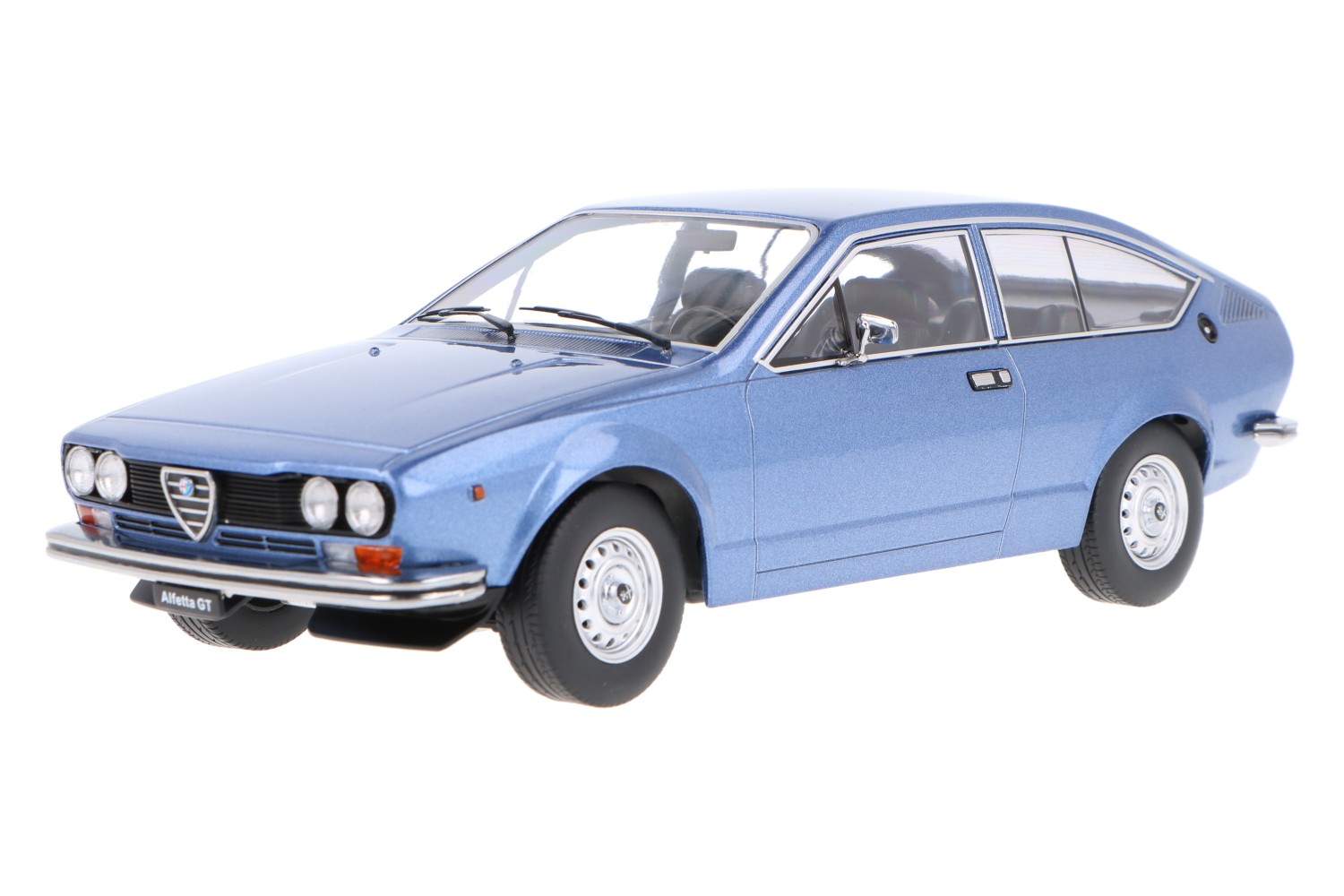 Alfa Romeo Alfetta GT 1.6 1976 Bleue - KK-Scale 1/18 - Modèle Réduit Métal Neuf