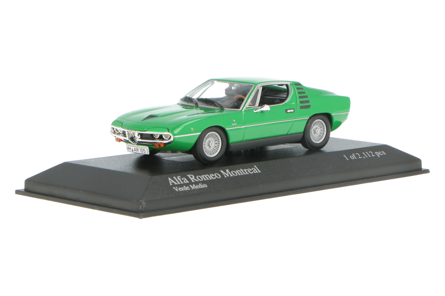 Alfa Romeo Carabo 1970 グリーン 1/43 Alfa Romeo Montreal | House of Modelcars