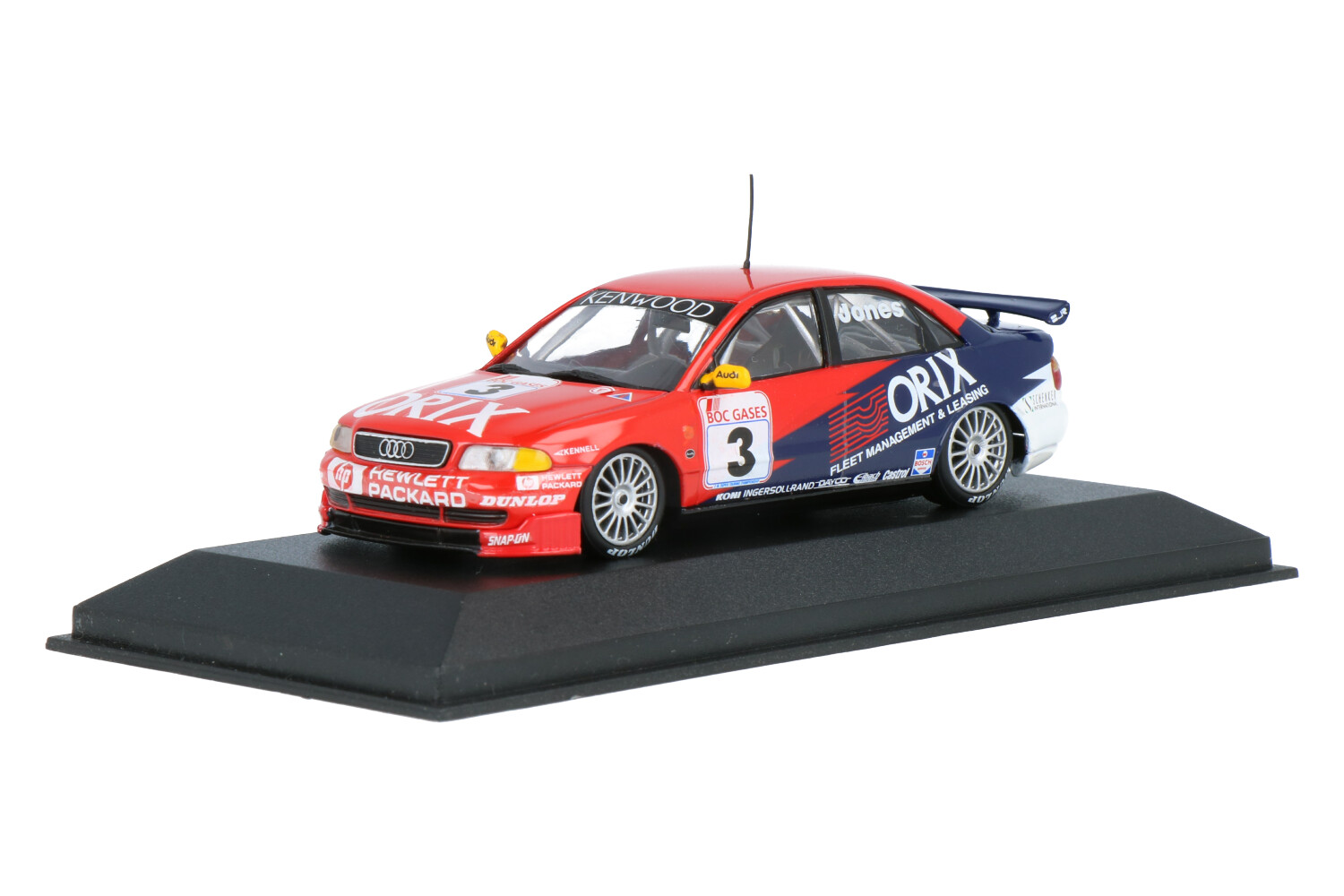 MINICHAMPS Audi A4 DTM 3台セット MINICHAMPS Audi A4 DTM 3台セット Minichamps 1/43 Audi A4 DTM