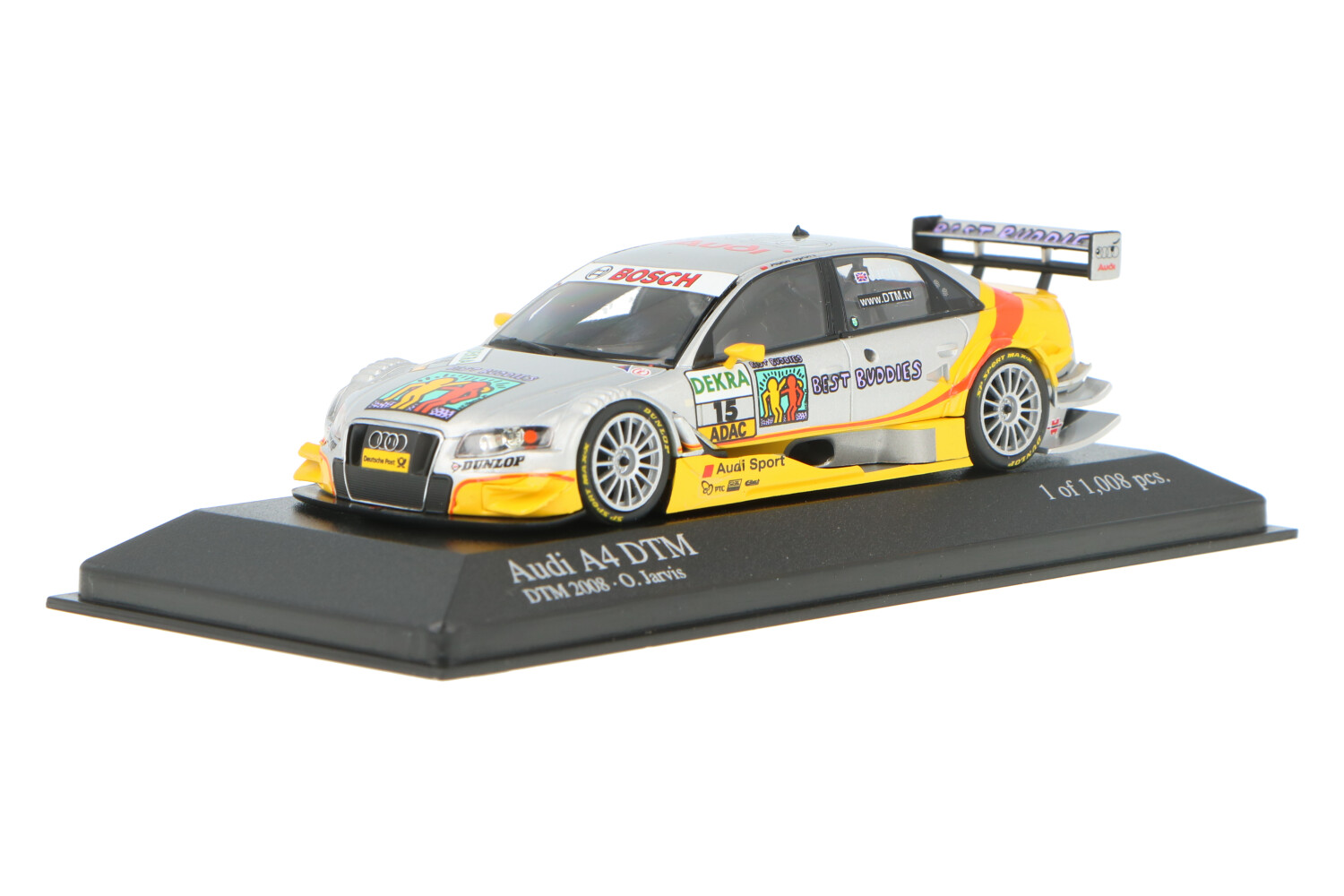 Minichamps 502.08.001.13 Audi A4 DTM T. Scheider Team Abt