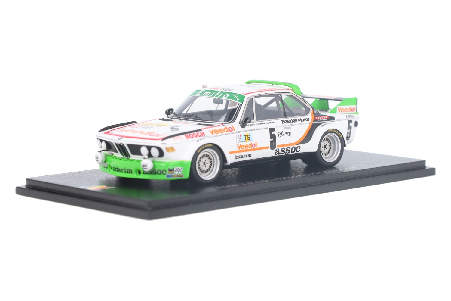 BMW 3.0 CSL - Modelauto schaal 1:43
