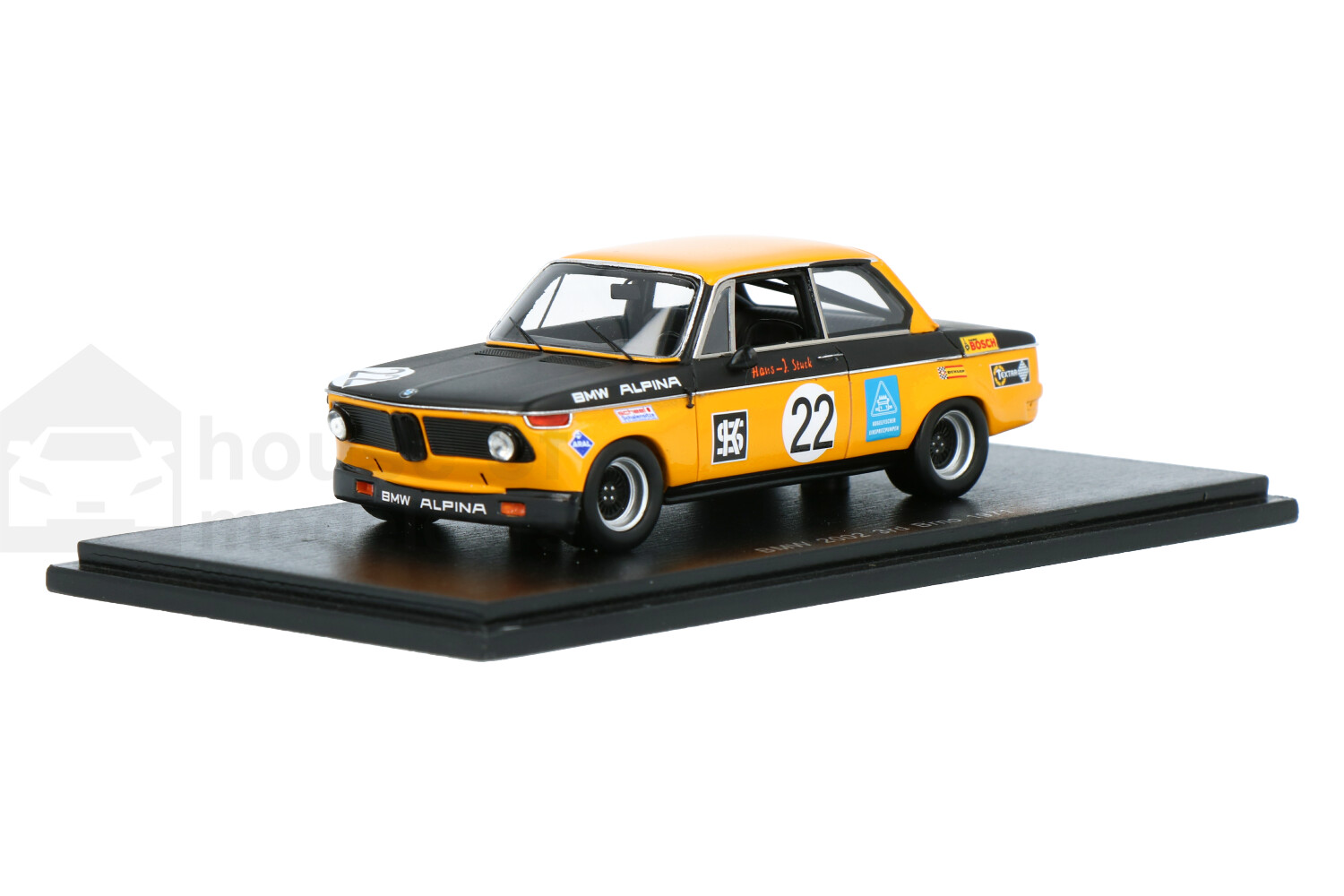 1/43 BMW 2002 ti アルピナ Amazon | Spark 1/43 BMW 2002 ti 1971 tuned by ALPINA 完成品