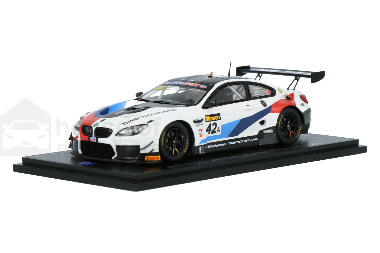 商品画像：Spark 1:43 BMW M6 GT3 #101 24h Nürburgring 2019 Walkenhorst 2