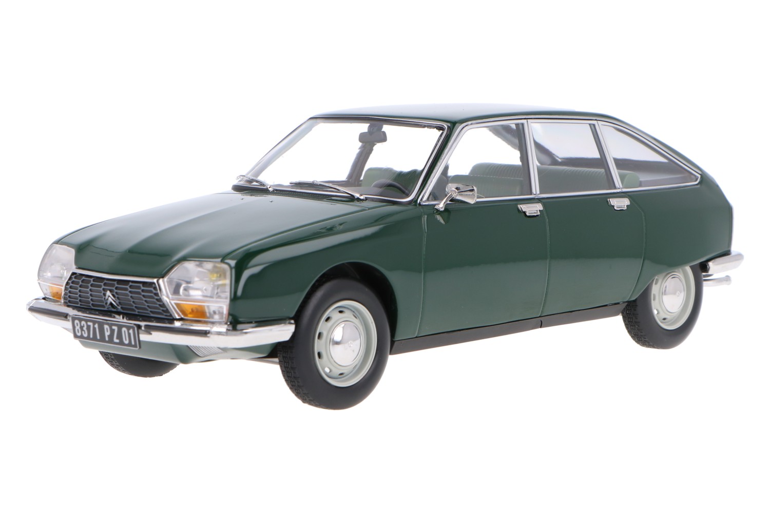 CITROEN GS 緑色モデル 1995 Citroen ZX Green Manual, 5 speed Left Hand Drive in Le