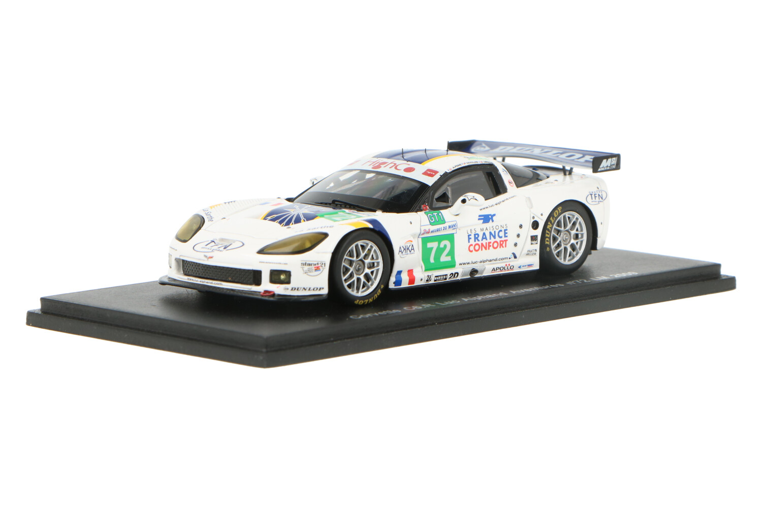 Modèle Réduit Chevrolet Corvette C6-R #63 - 24h Du Mans 2006 - Échelle 1:43 IXO - Neuf