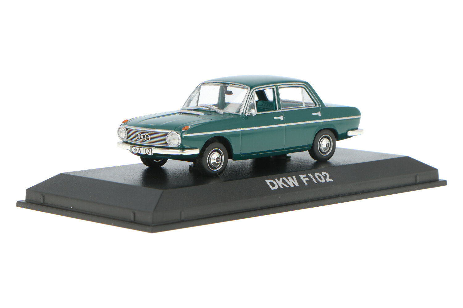 Gama, Minimod 1/45 - Voiture miniature - DKW F 102 - Modèle rare n°942 fabriqué en Allemagne