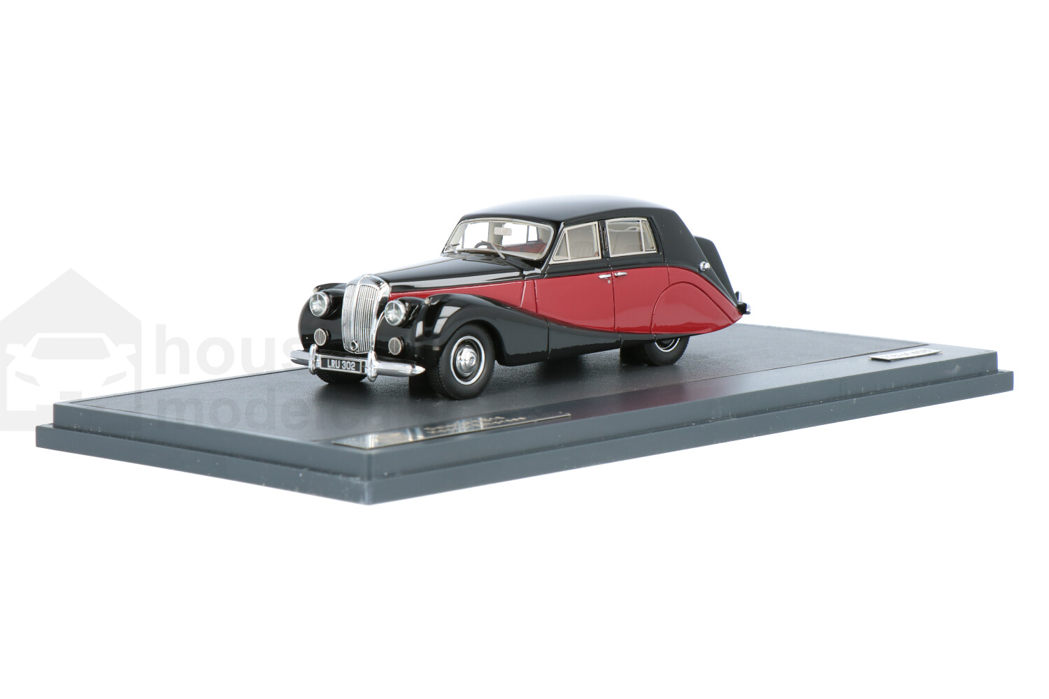 Miniature Matrix 1:43 – Daimler DB18 Hooper – Rouge Et Noire – Occasion Boîte