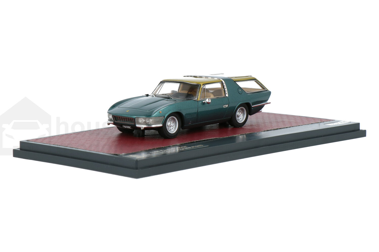 Matrix 1:18 Ferrari 330GT Shooting Brake Vignale 1968 grün metallic / gold MXL0604-081 Modellauto MXL0604-081 000604081009
