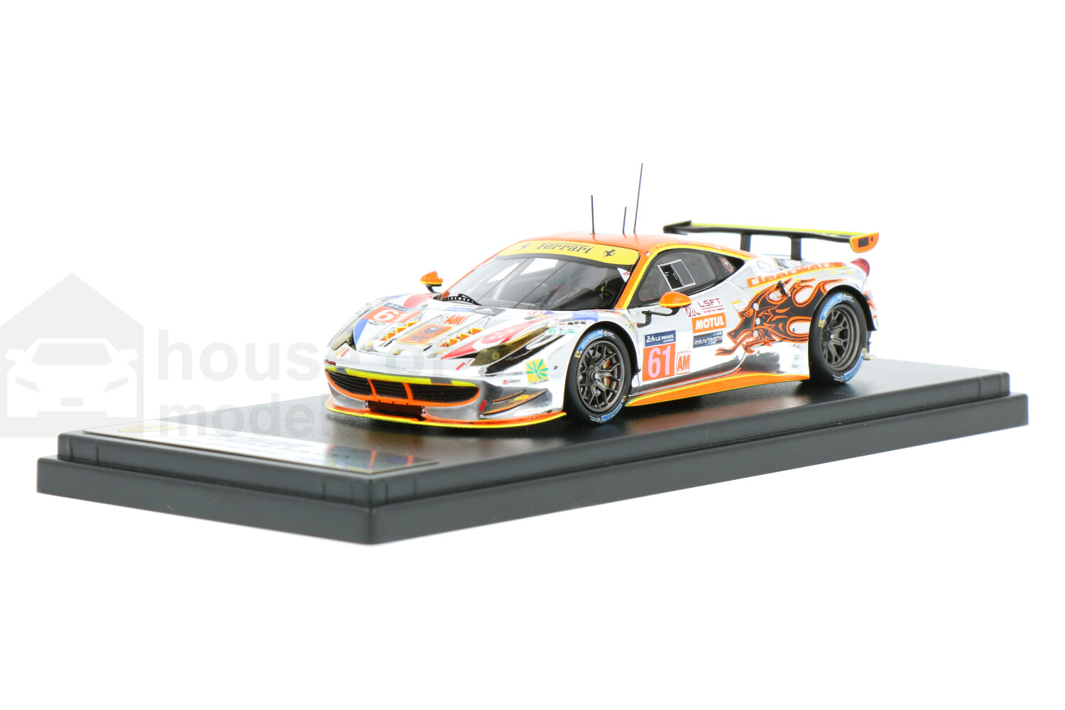 Looksmart Ferrari 1/18 #61 クリアウォーターレーシング Looksmart Ferrari 1/18 #61 クリアウォーターレーシング - メルカリ