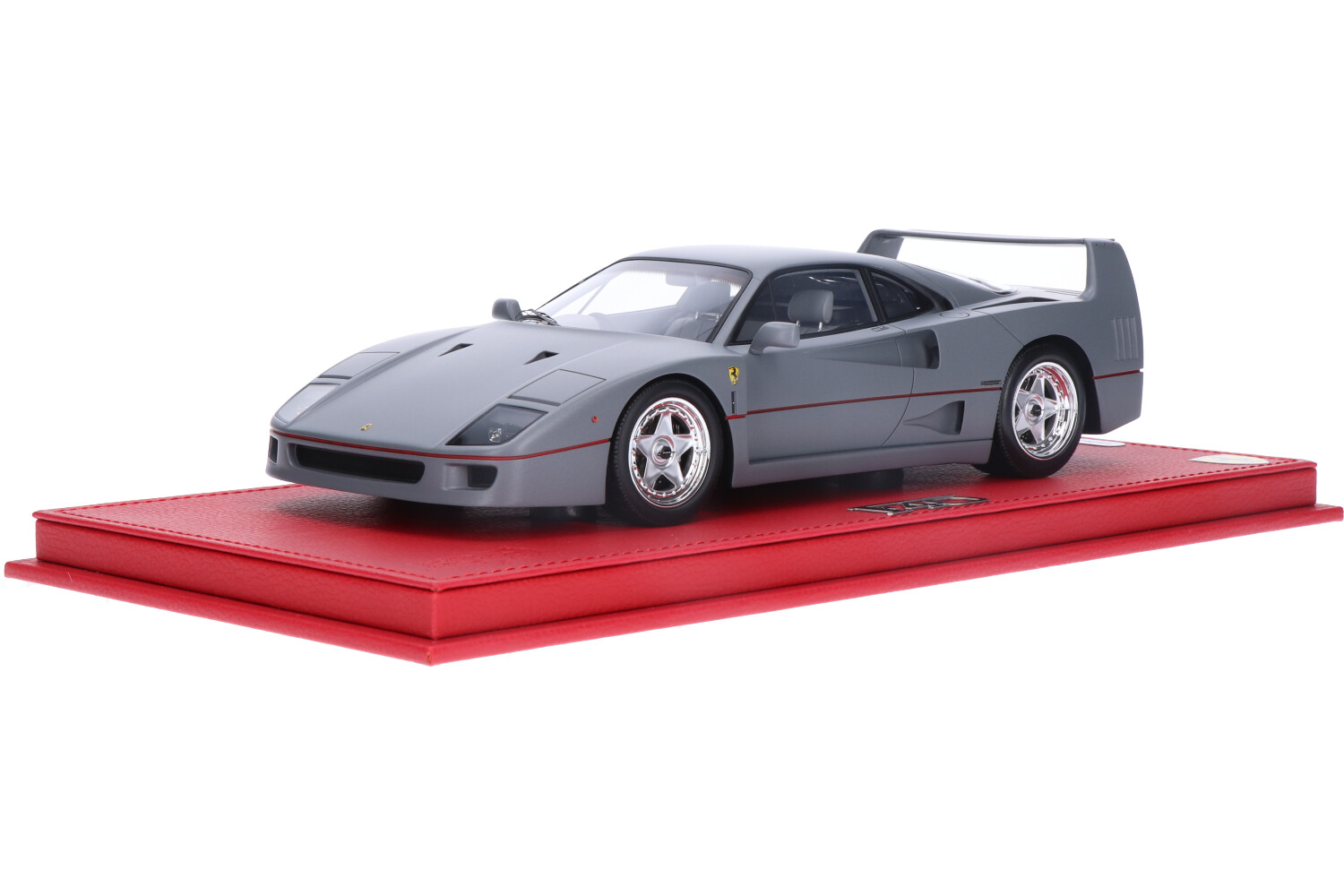 MY64 1/64 Ferrari F40 – Blanc – Édition Spéciale Sultan Bruneis – Résine – Collection
