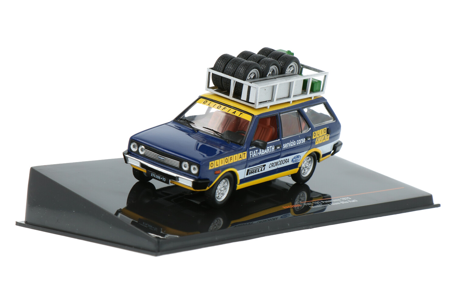 Fiat - 131 Panorama Assistance 1976 - Modèle Presse - 1/43 - Autos