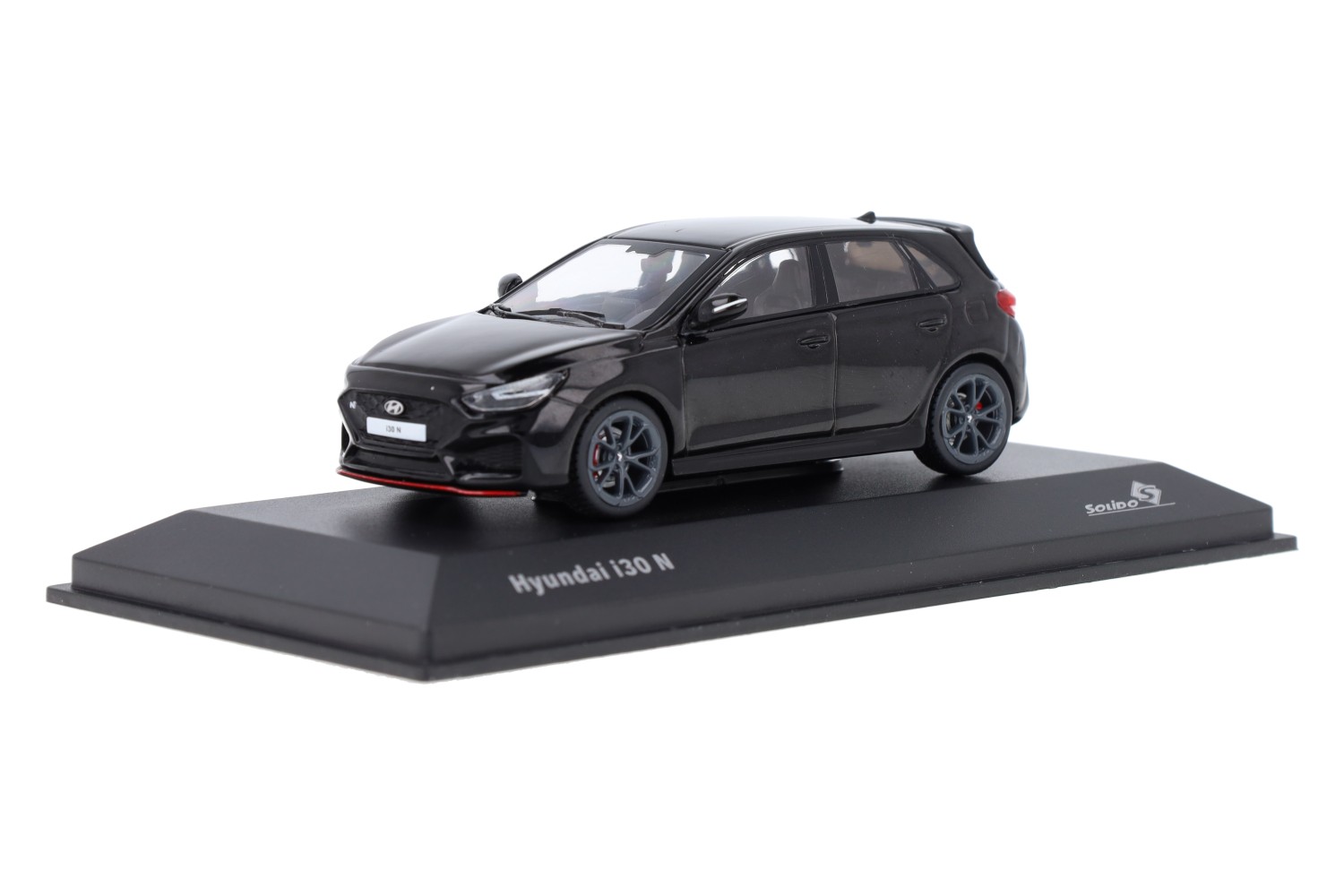 Solido 1/18 Solido 421438130 Hyundai I30 N 2022 Noir 1:43 Modèle Collection Portes Ouvrantes