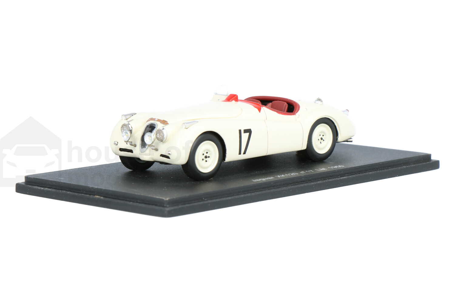 ハンドメイドモデル 1/43 JAGUAR XK120 1950 ホワイト ハンドメイド