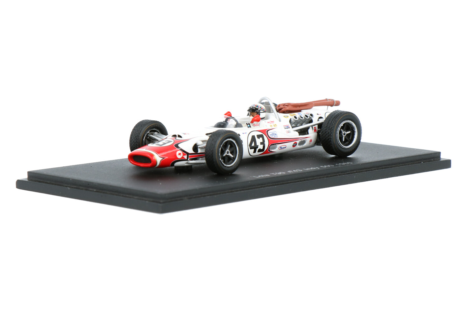 特価 SMTS (1/43) ローラ T90 INDY Spark 1:43 J. Stewart Lola T90 #43 Indy 500 1966 S2391 model
