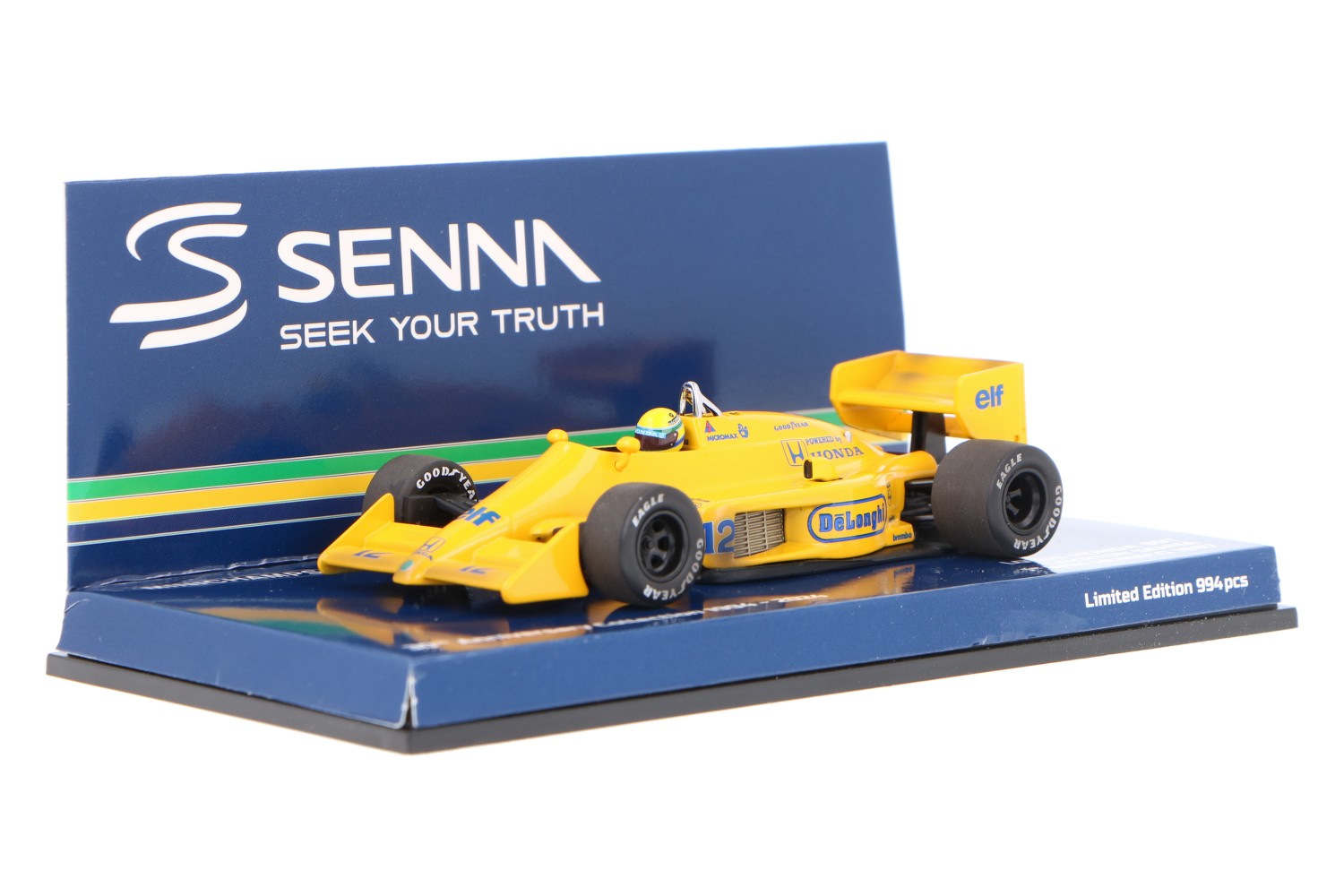 1/18 Ayrton Senna 1987 Camel Lotus Honda 99T - Minichamps Diecast Review