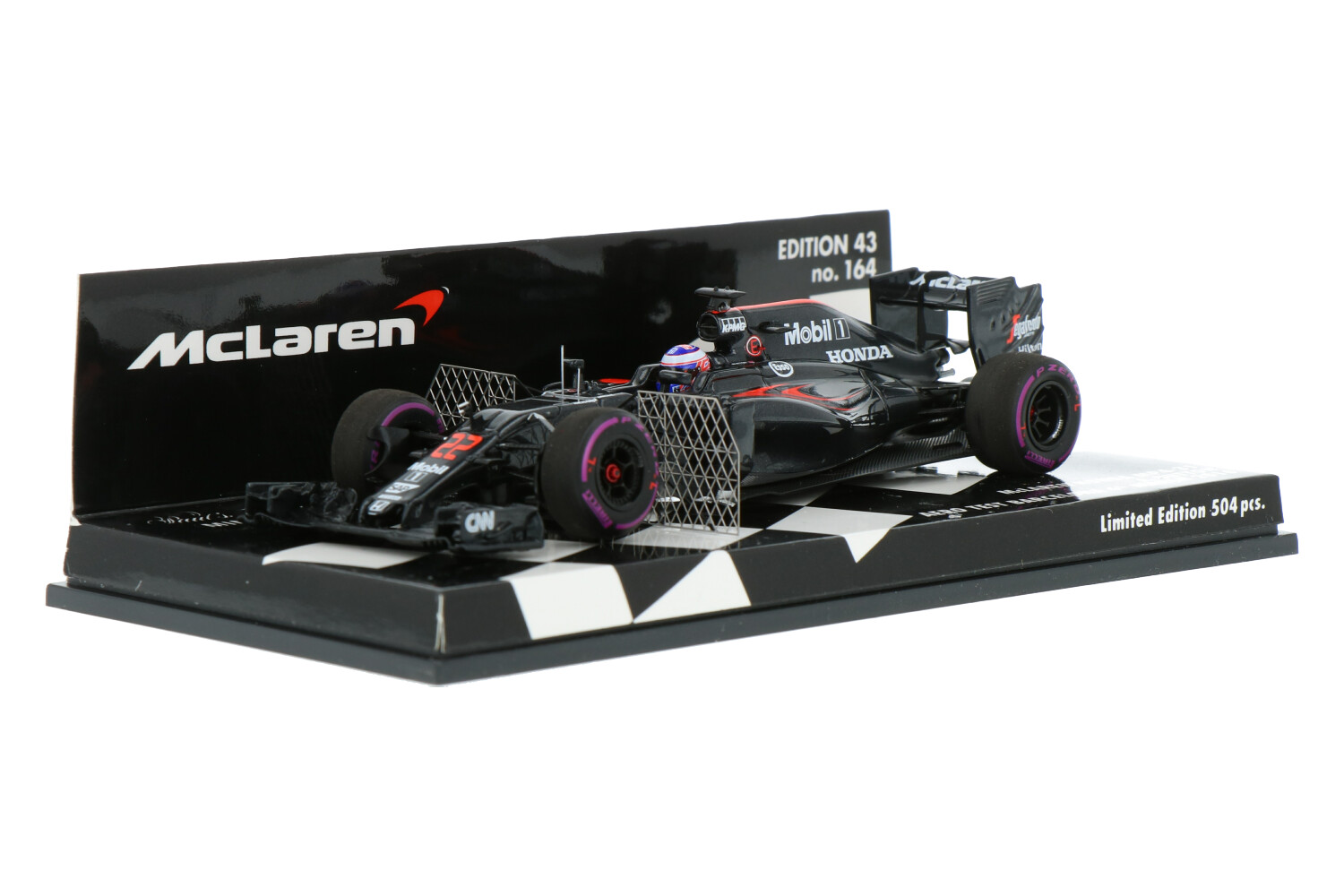 1/43 マクラーレン ホンダ MP4-31 F.アロンソ 2016 日本GP カスタム品 | ☆ ミニチャンプス 1⁄43 マクラーレン ホンダ MP4-31 2016 F1