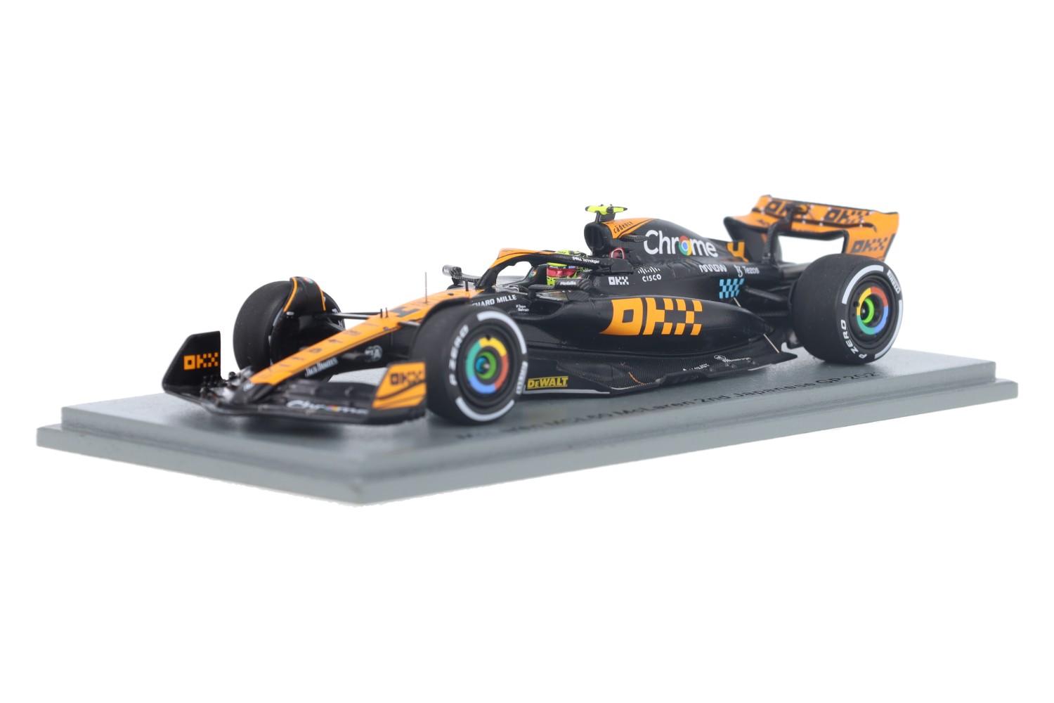 Modèle réduit Mclaren Mcl60 N°4 Mclaren 2nd Gp Great Britain 2023 Lando