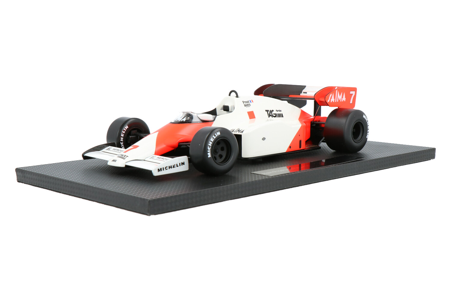 Mclaren MP4/2 TAG Turbo Alain Prost #7 1984 Minichamps 1/43