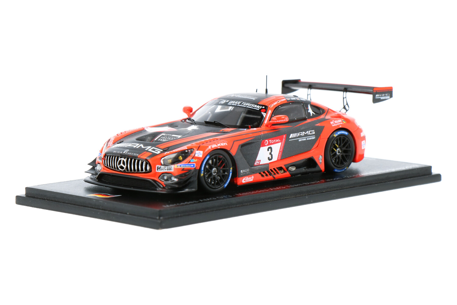 スパーク 1/43 Mercedes-AMG GT3 No.2 Mercedes-AMG Team Black