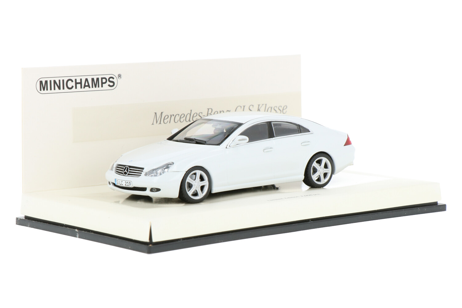 Minichamps 1/43 Mercedes Benz Cls 2005 Linea Bianco No.10