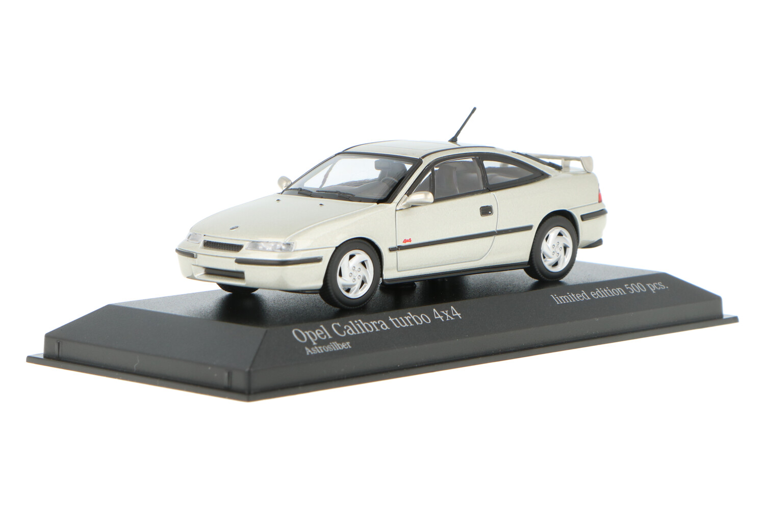 Minichamps 1:43 Opel Calibra Turbo 4x4 Année De Construction 1992 Astroargent 943045723