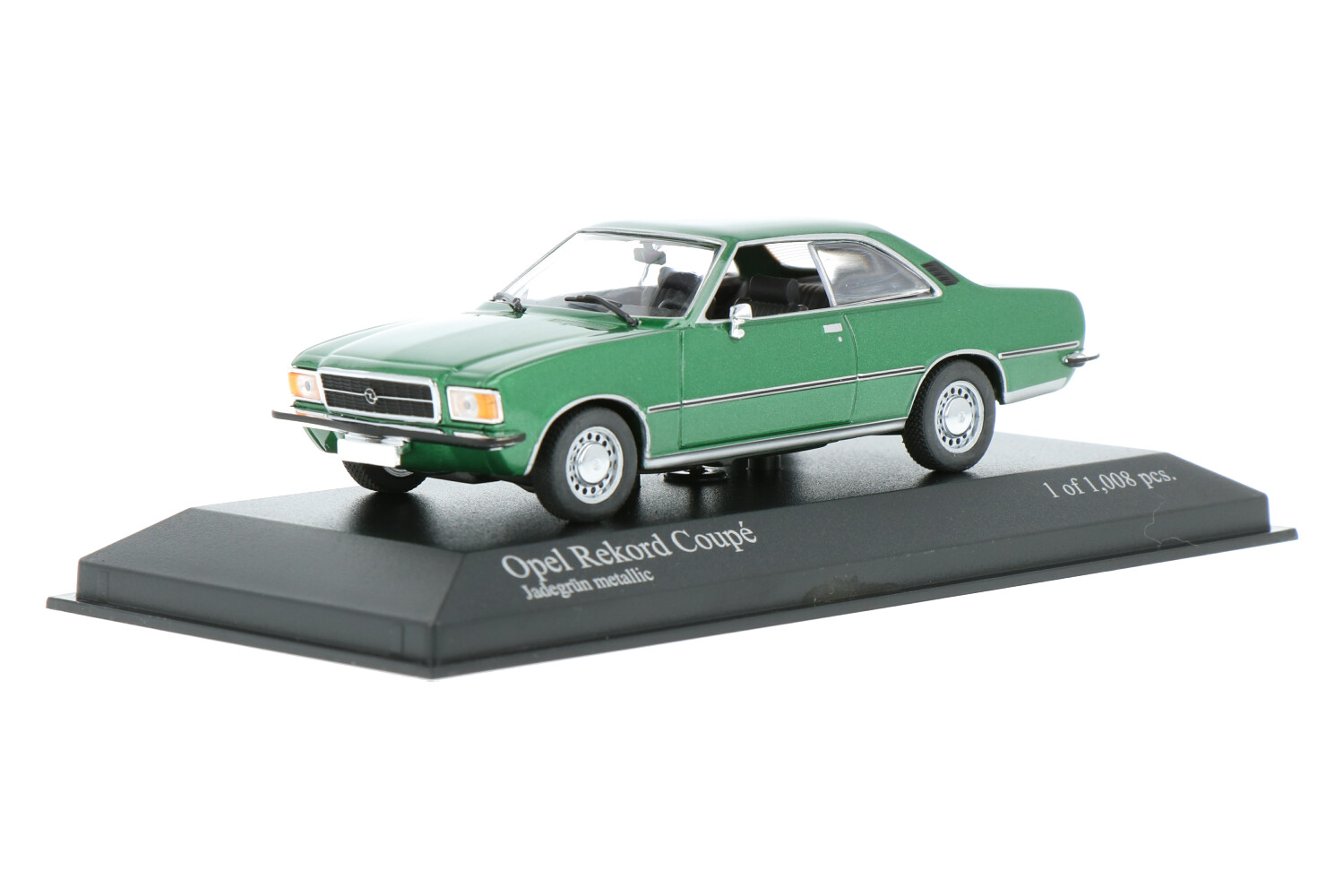 Voiture Miniature de Collection - MAXICHAMPS 1/43 - OPEL Rekord C Caravan - Noir