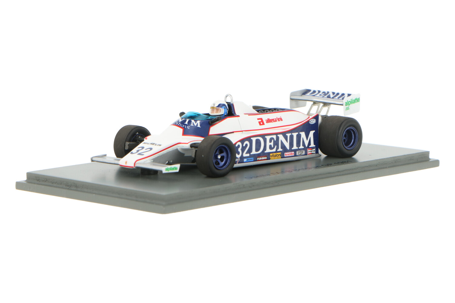 Spark S7251 OSELLA FA1B N°32 GP Belgique 1981 Beppe Gabbiani 1/43