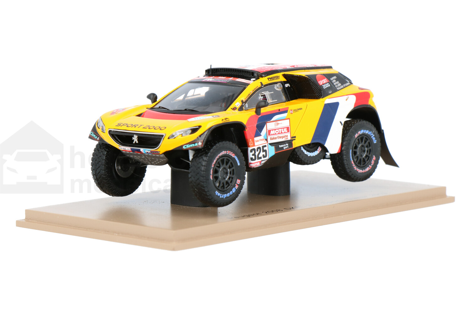 SPARK S5627 1/43 PEUGEOT 3008 Dkr Maxi #312 Ph-Sport Dakar Rally 2019