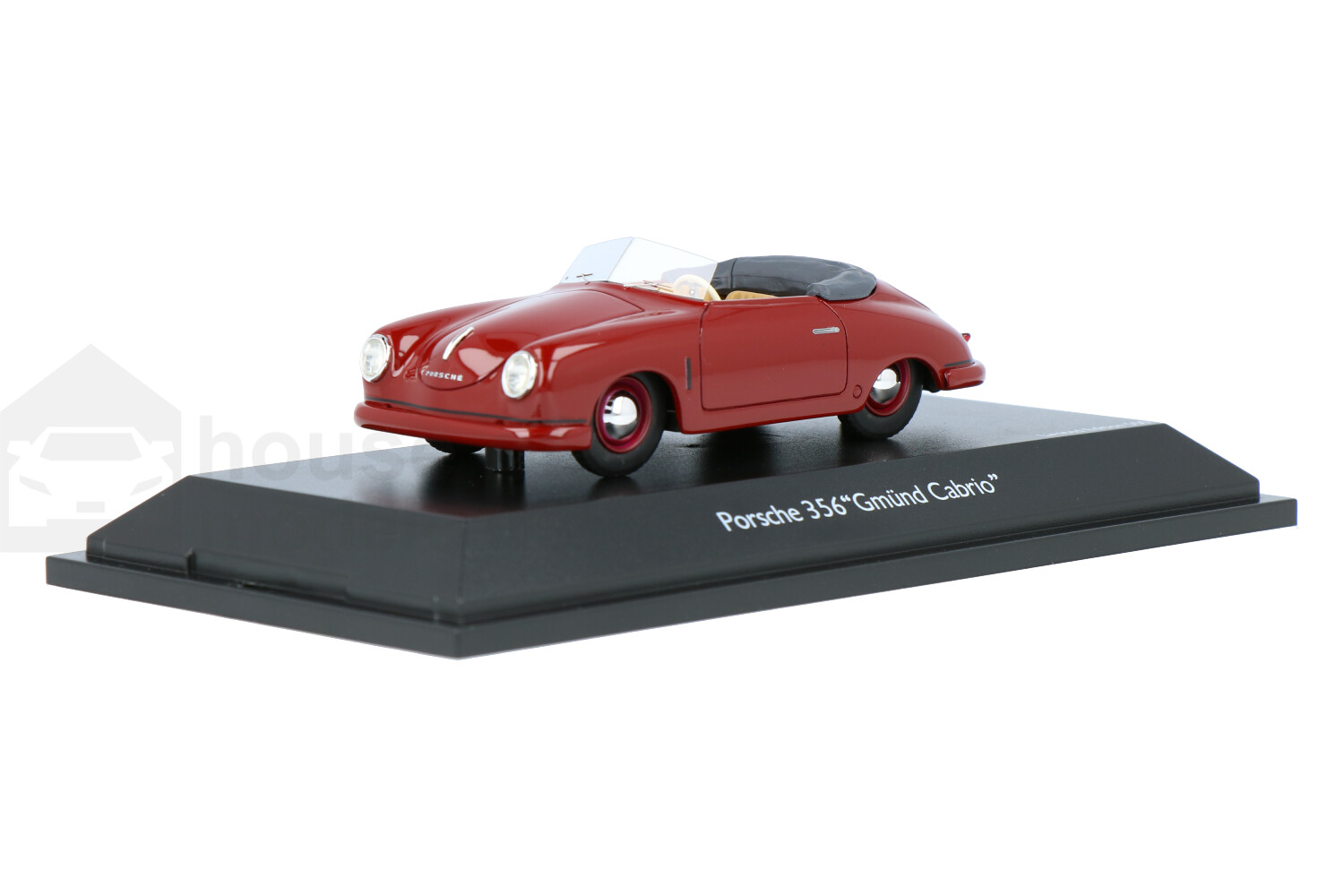 Porsche 356 Gmünd Cabrio 1949 Silver Metallic 1/43 Schuco 450913100
