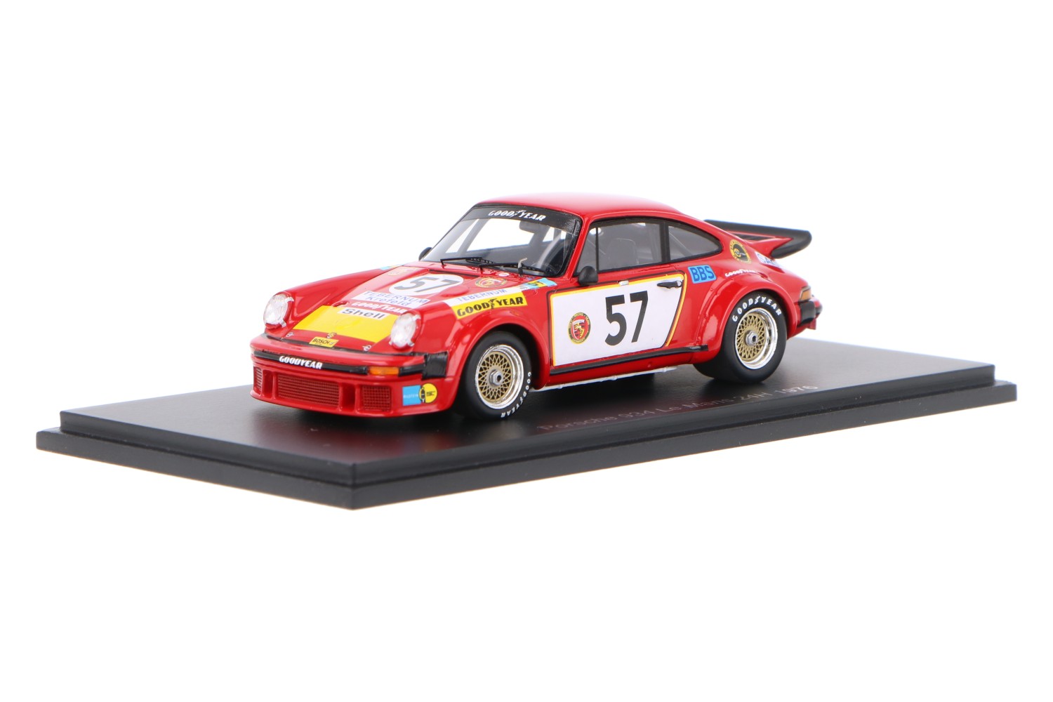 DE] Spark Model PORSCHE 934 N.58 LM 1976 ZBINDEN-CHENEVIERE-BUHRER 1
