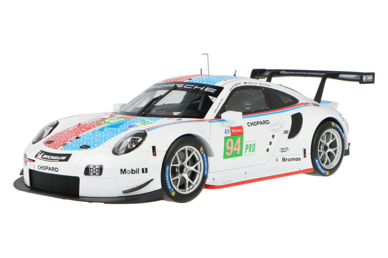 Diecast model cars Porsche 911 1/64 Spark RSR-19 No.72 Hub voiture Racing 24h Le Mans 2021 Diecast model cars Porsche 911 1/64 Spark RSR-19 No.72 Hub voiture Racing 24h Le Mans 2021