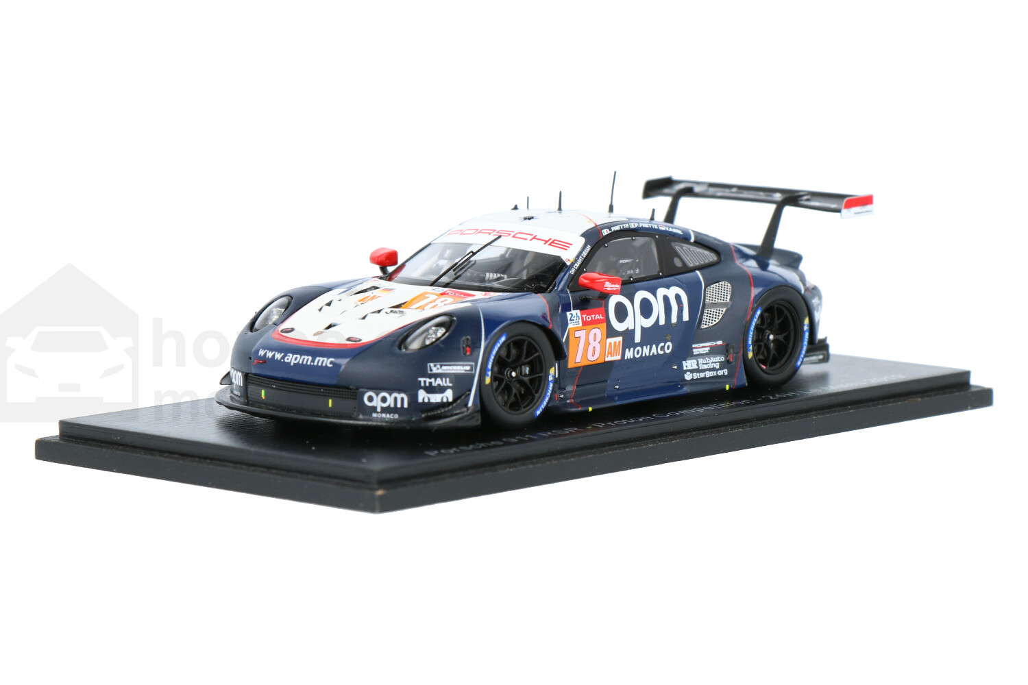 Spark Porsche 911 RSR Proton Racing #78 - 24h Du Mans 2019 - 1/43 Neuve