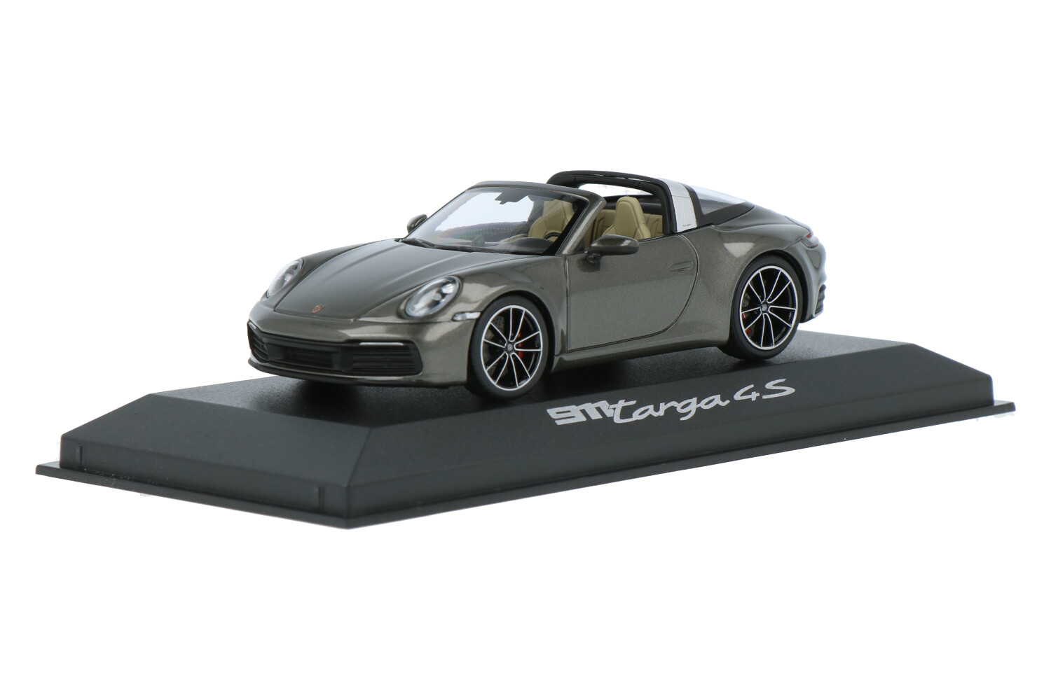 ミニカー 1/43 Porsche Targa4S FranceEdition/Spark Porsche 911 Targa 4S (992) Heritage Edition Chalk Spark 1:43