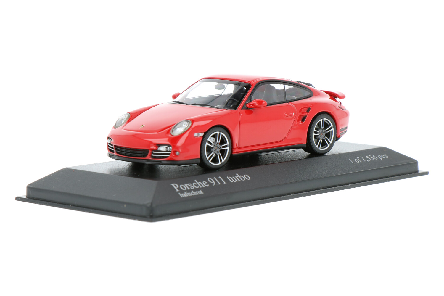 1/43 ポルシェ 911 ターボ レッド (997) ポルシェ特注 ミニチャンプス
