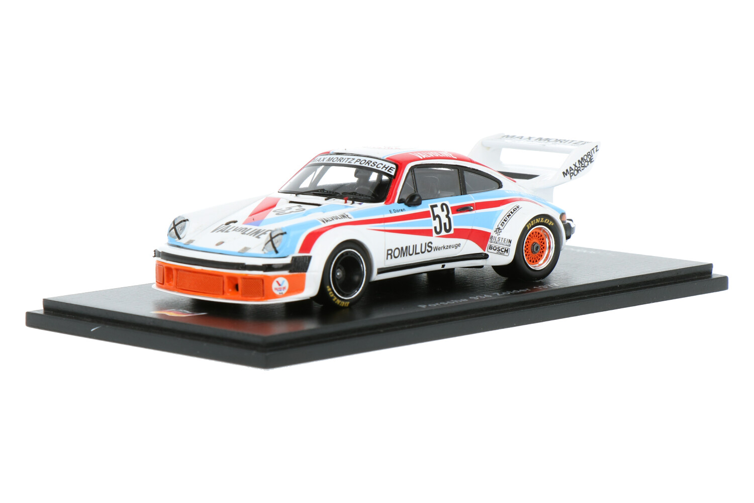メイクアップ 1/43 ポルシェ 934 MAX MORITZ Winner Porsche 911 (934) | House of Modelcars