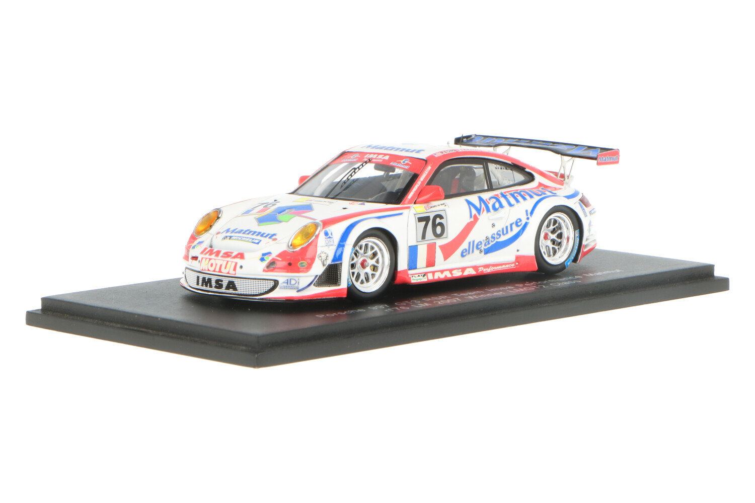 S1903 SPARK PORSCHE 997 GT3 RSR Matmut #76 Winner 24 Heure du Mans 2007 S1903 SPARK PORSCHE 997 GT3 RSR Matmut #76 Winner 24 Heure du Mans 2007