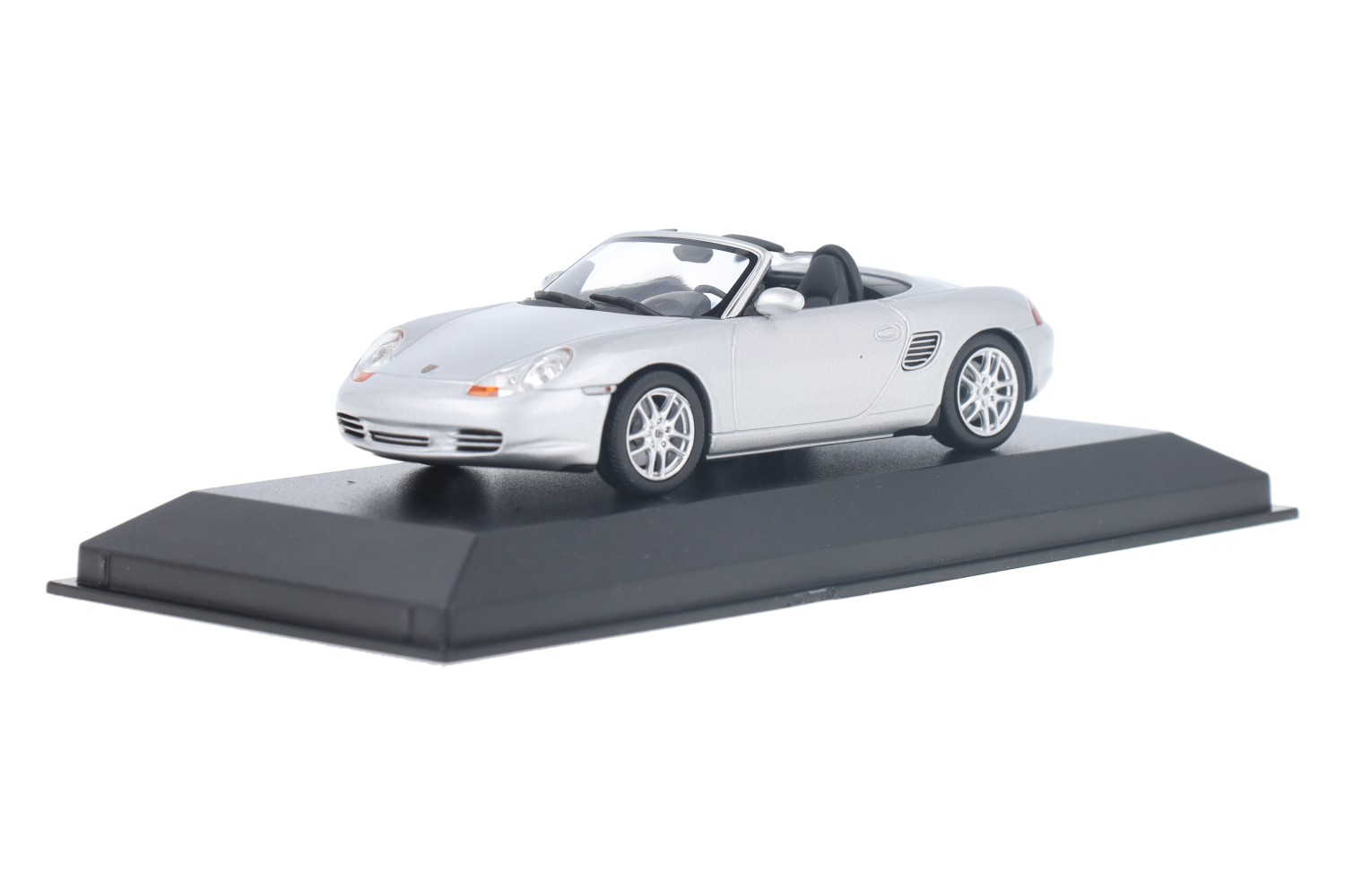 Minichamps 1/43 Porsche Boxster S 2002 – Argent – Réf 940062071