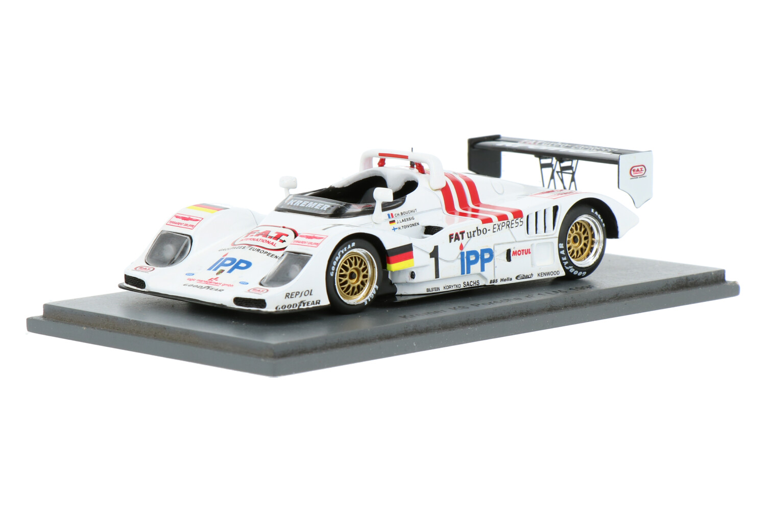 Kremer - PORSCHE K8 Le Mans 1995 - Spark Models - 1/43