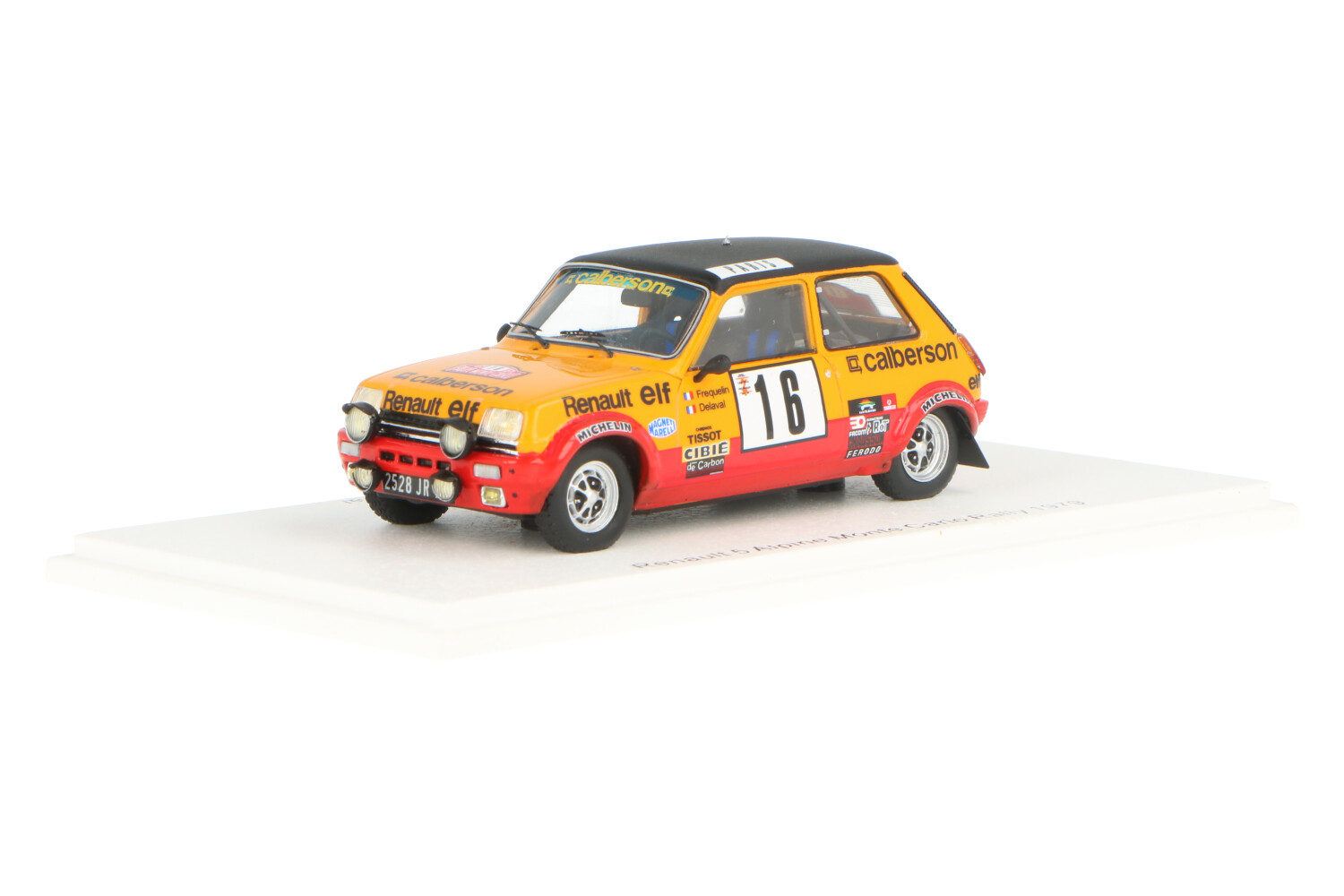 Avant Slot Renault 5 Alpine n.16 Monte‑Carlo 1979 - G. Fréquelin - J