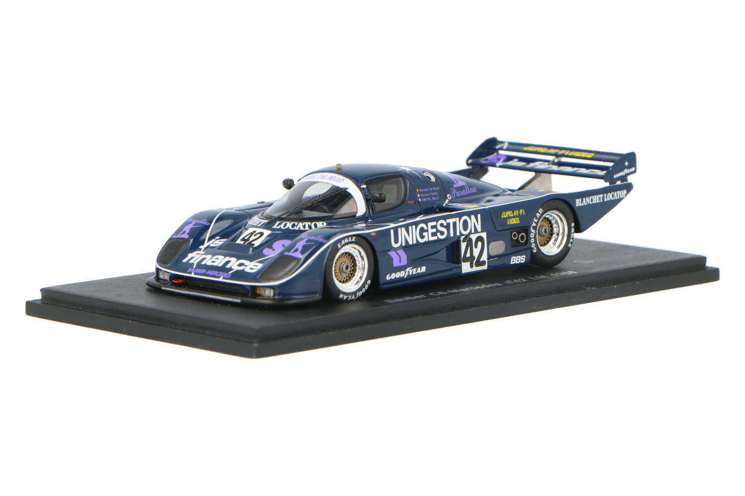 Tecnomodel 1:18 Sauber C8 LeMans 1986#62（Tecnomodel 1/18