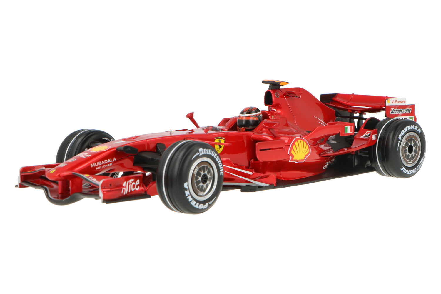 ミニカー】 1/43 FERRARI F2008 FIORANO TEST 7 Jan. 2008 #1 開封/ フェラーリ Red Line  レッドラインモデル RG-001｜レーシングカー