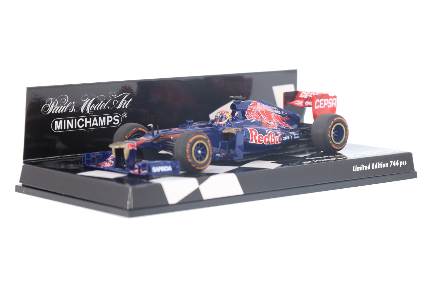 MINICHAMPS Scuderia Toro Rosso STR2 限定版 Minichamps 1:43 Scott Speed Toro Rosso STR2 #19 Formula 1