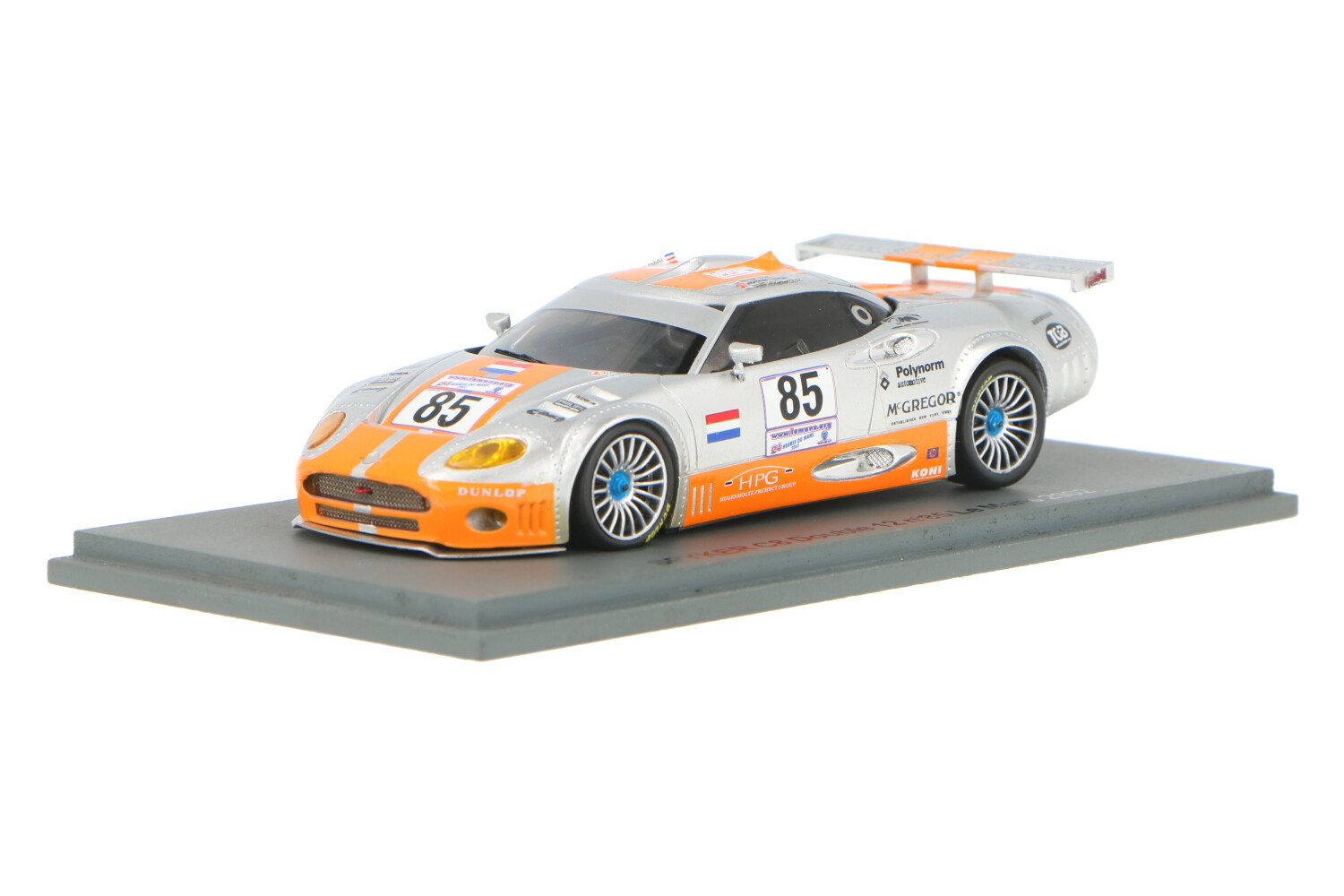 SPYKER C8 SPYDER GT2-R N°85 LE MANS 2007 IXO MODELS LMM225