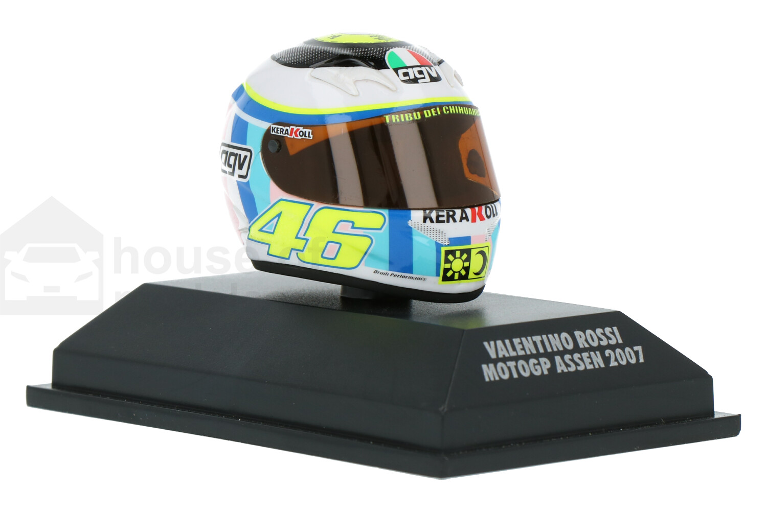 Miniature Yamaha Rossi Assen 2007 – Minichamps 1/12 – édition Collection