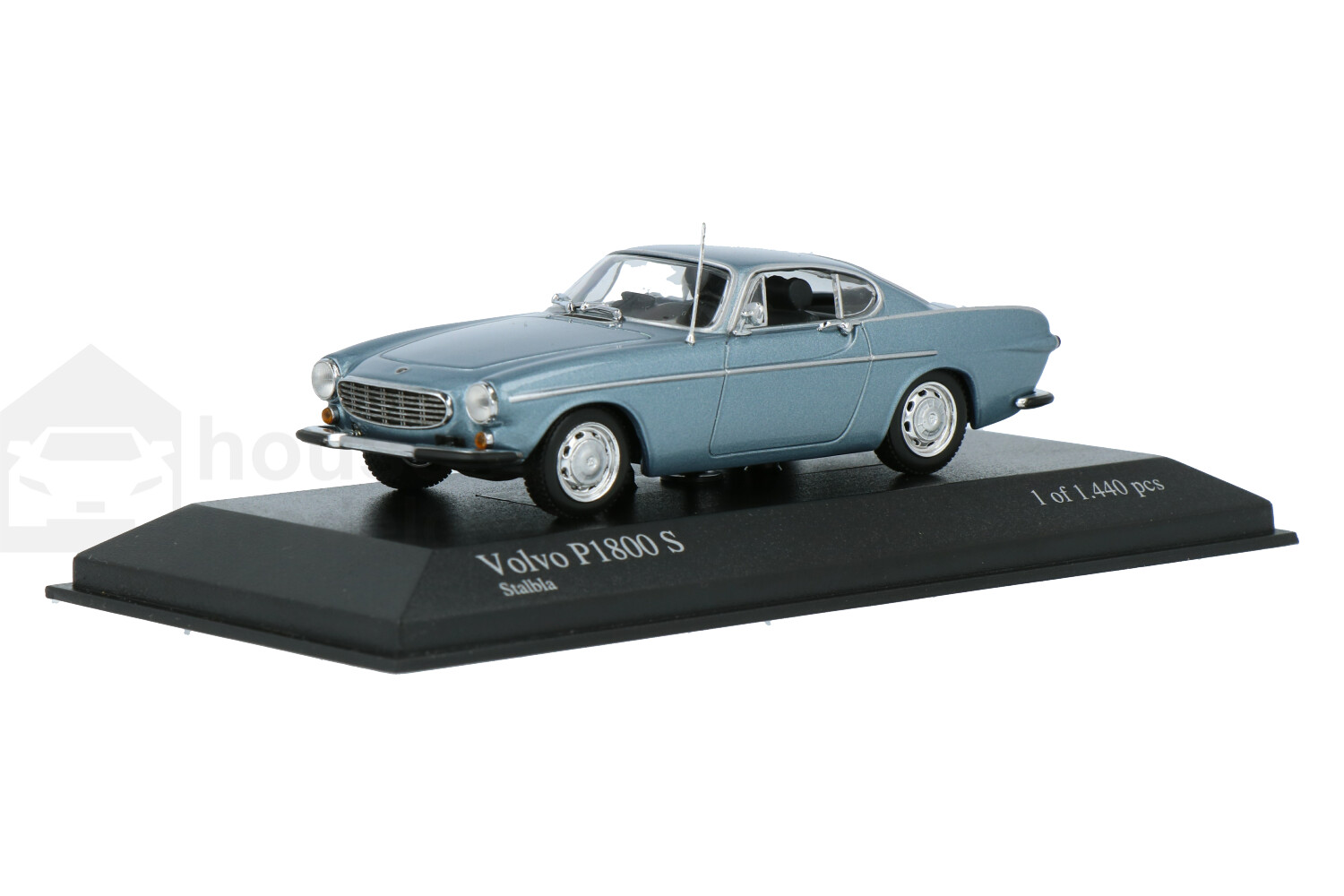 専用　1/43 MINICHAMPS Volvo P 1800 S ミニカー Volvo P1800 S Blue 1969 - Minichamps 1:43 - Volvodrive