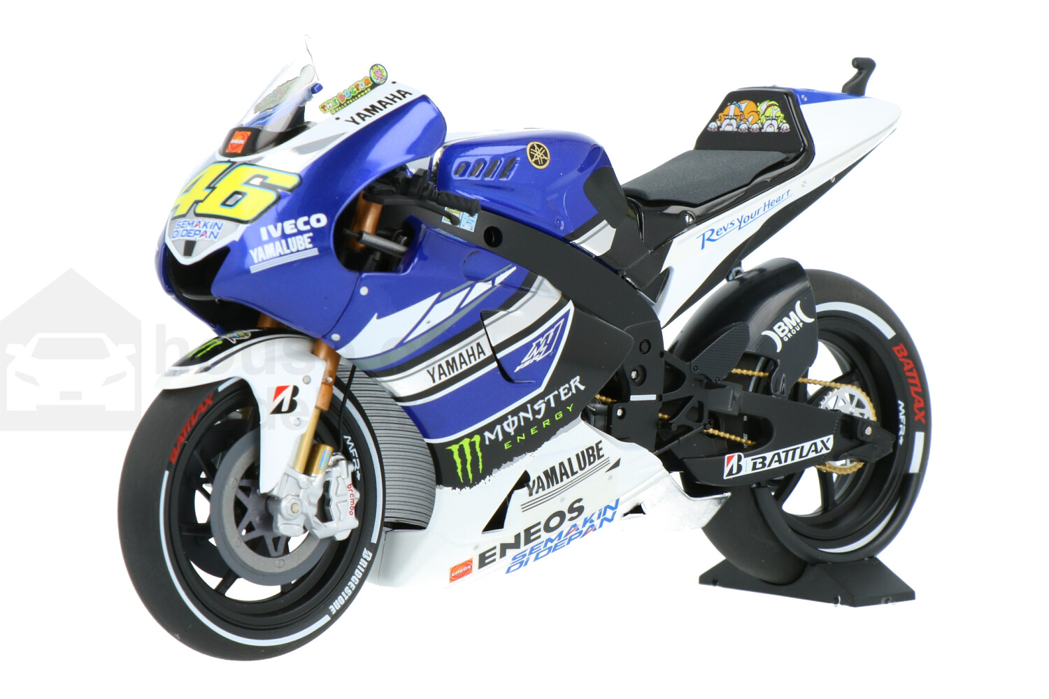 Minichamps 1:12 Lorenzo Yamaha YZR-M1 Fiat Yamaha Team
